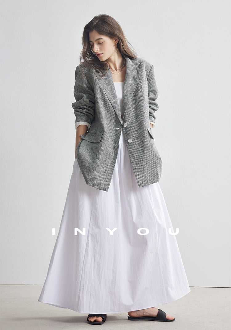 Staggered Lattice Suit Jacket_BDHL7173