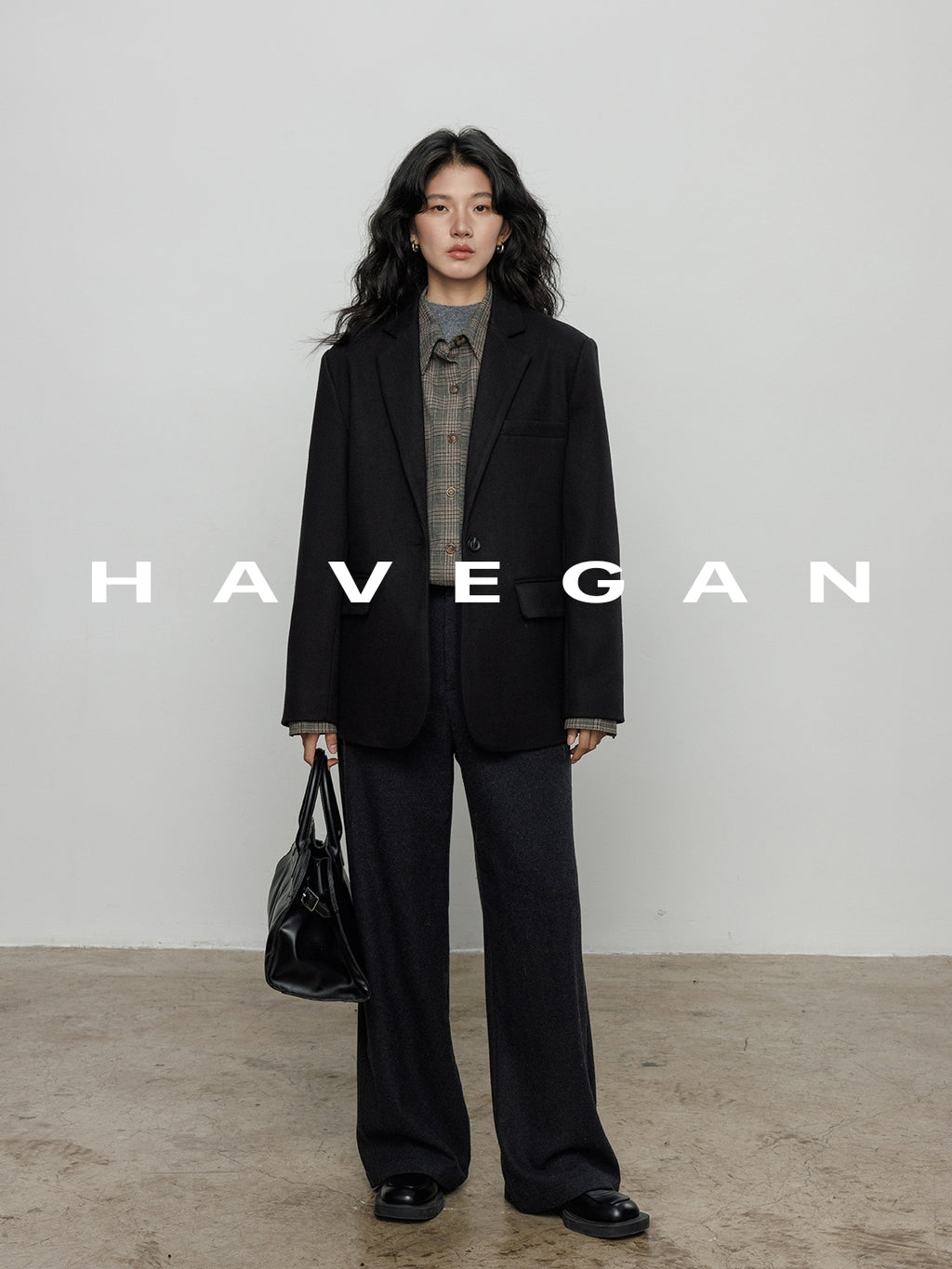 抓絨西裝外套_BDHL7969