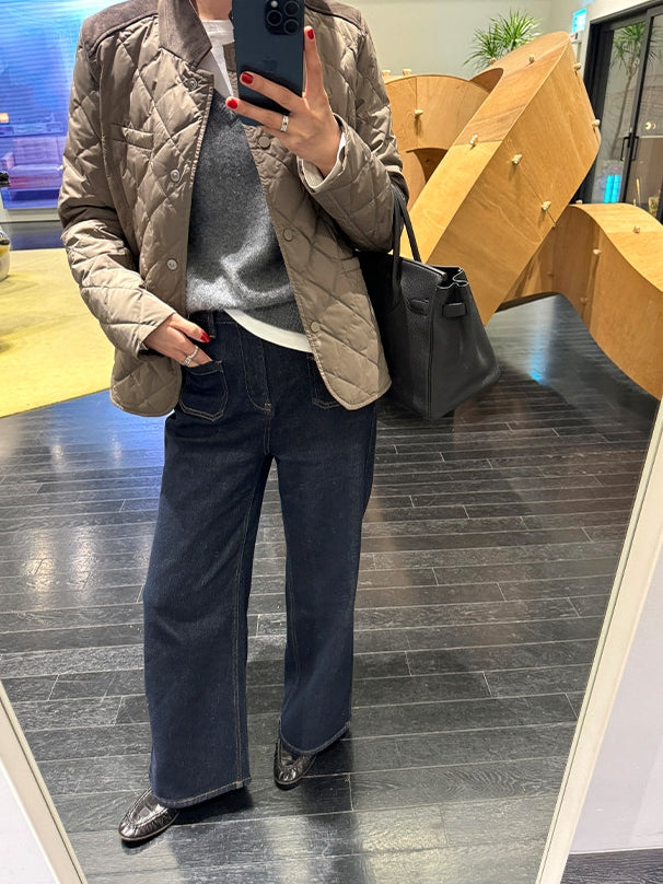 Diamond-Quilted Down Jacket_BDHL8051