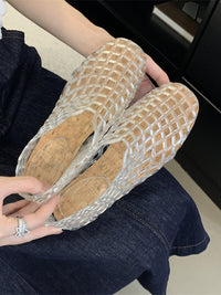 Flat Heel Mesh Shoes_BDHL7452
