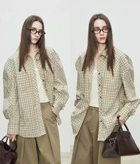 Retro Plaid Shirt Or Skirt_BDHL7099