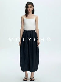 Flower Bad Long Skirt_BDHL7386