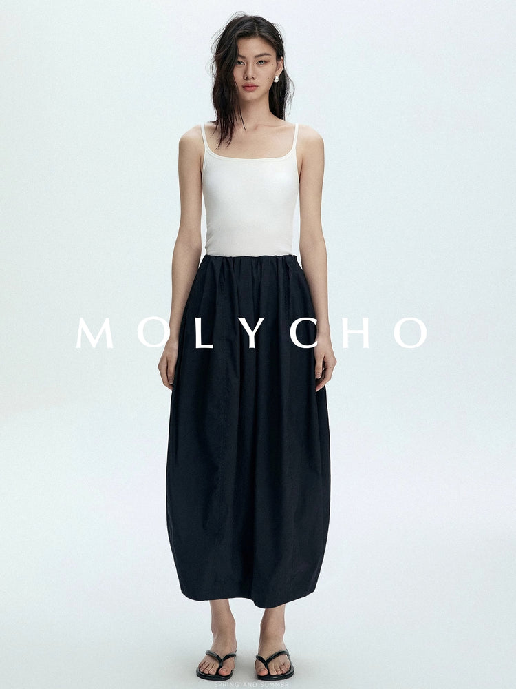 Flower Bad Long Skirt_BDHL7386
