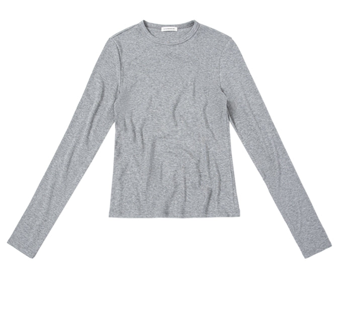 Slim-Fit Long-Sleeved T-Shirt_BDHL7841