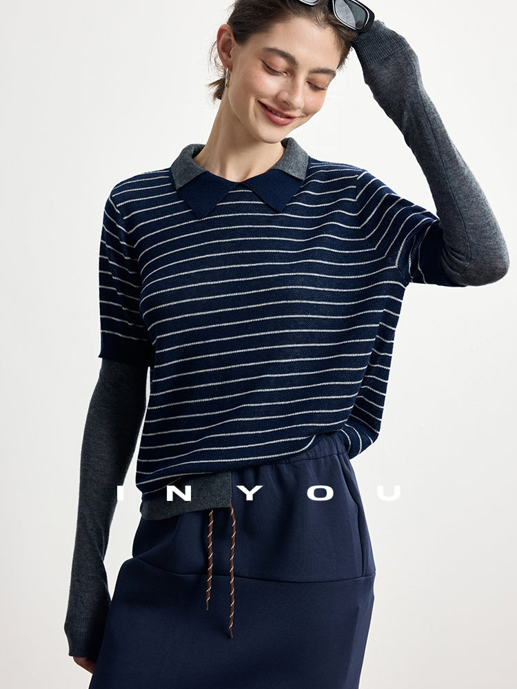 Two-Piece Style Knit Tops_BDHL7748