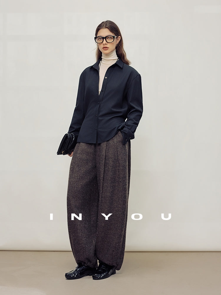 Drape Pleated Pants_BDHL7983