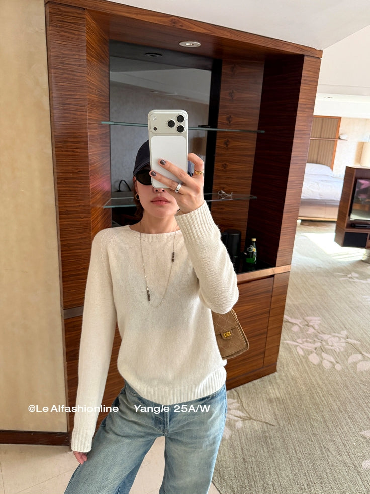 Lazy Seamless Knit Tops_BDHL8125