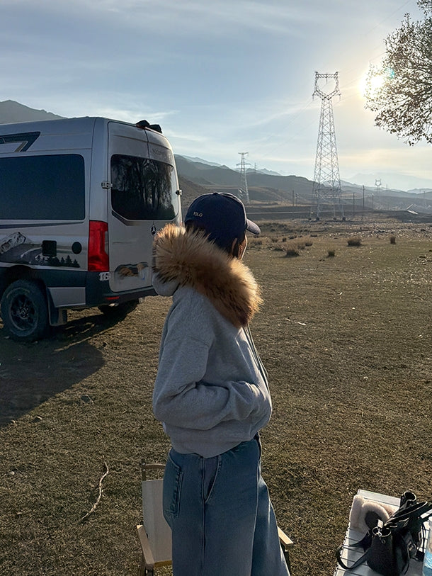 毛邊衛衣連帽衫_BDHL7912