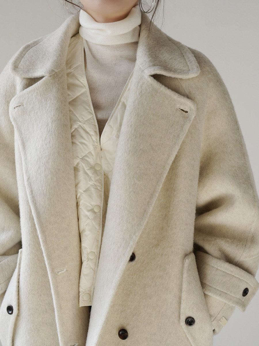 Lightweight V-Neck Down Jacket_BDHL8131