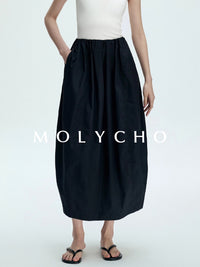 Flower Bad Long Skirt_BDHL7386