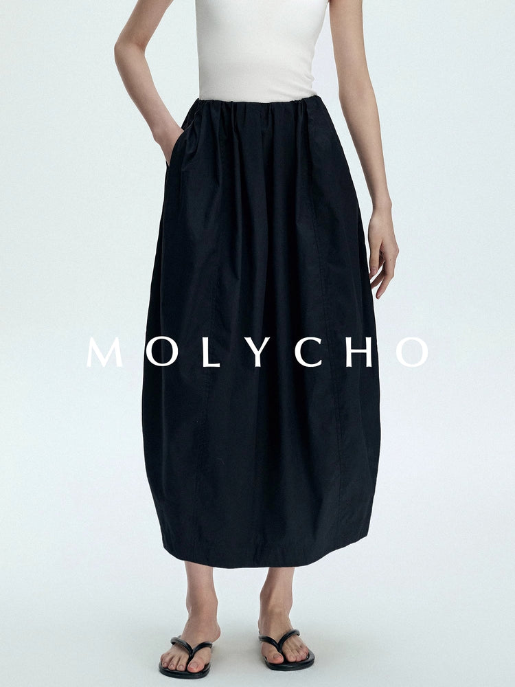 Flower Bad Long Skirt_BDHL7386