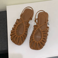 Braided Roman sandals_BDHL5447