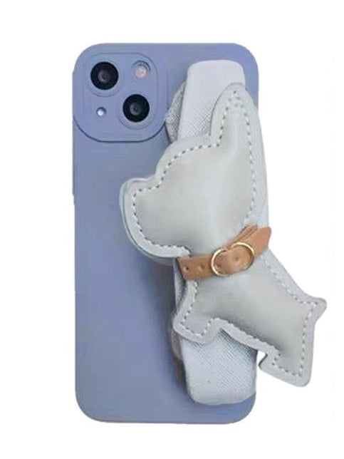 Bulldog Charm Included for iPhone Case_BDHL7856