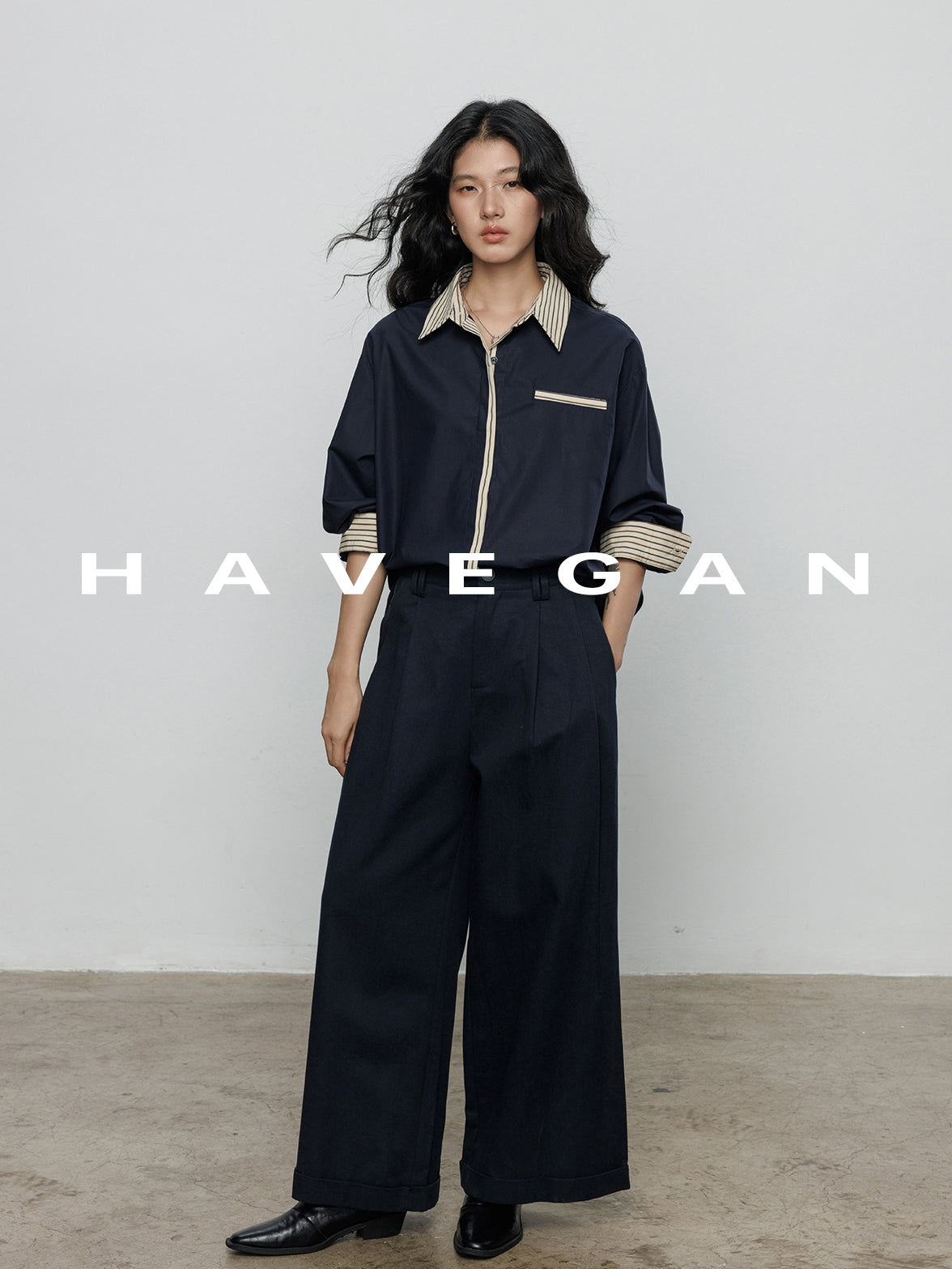 寬腿直筒褲_BDHL7891