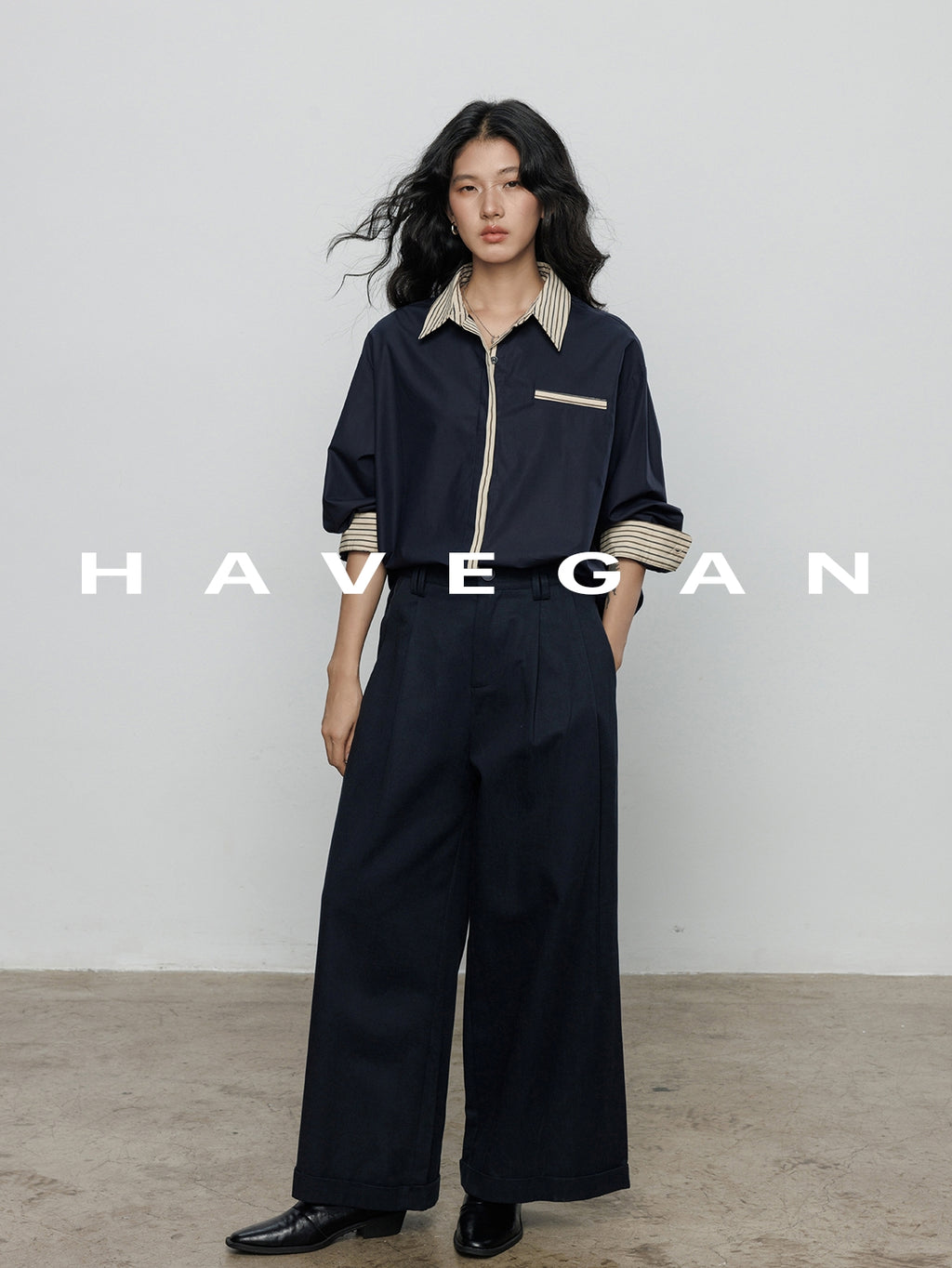 寬腿直筒褲_BDHL7891