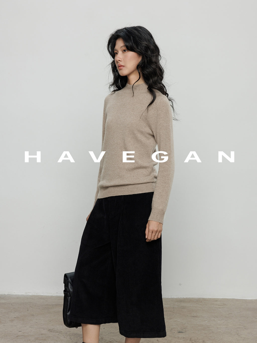 半高領針織上衣_BDHL7885