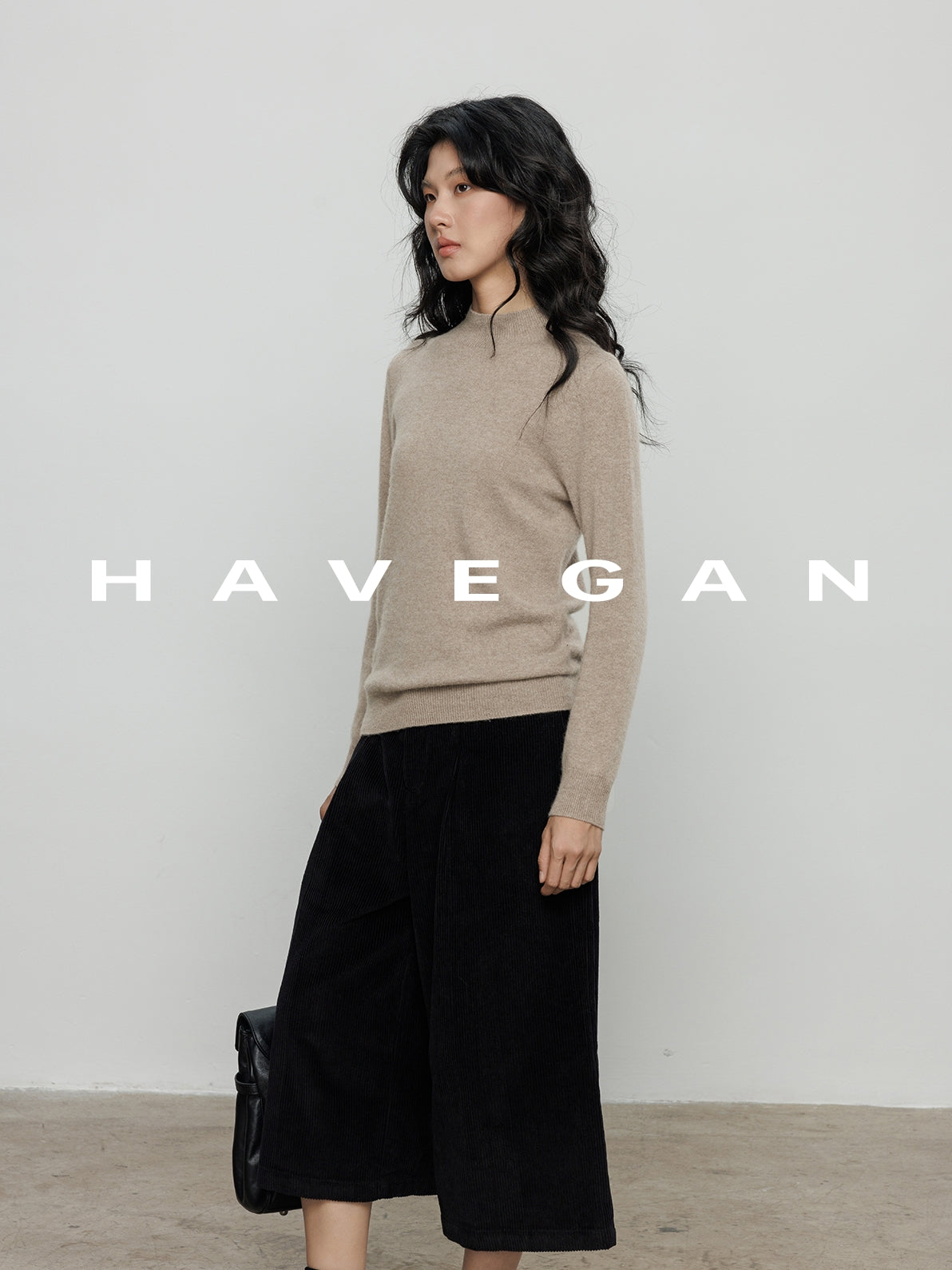 半高領針織上衣_BDHL7885