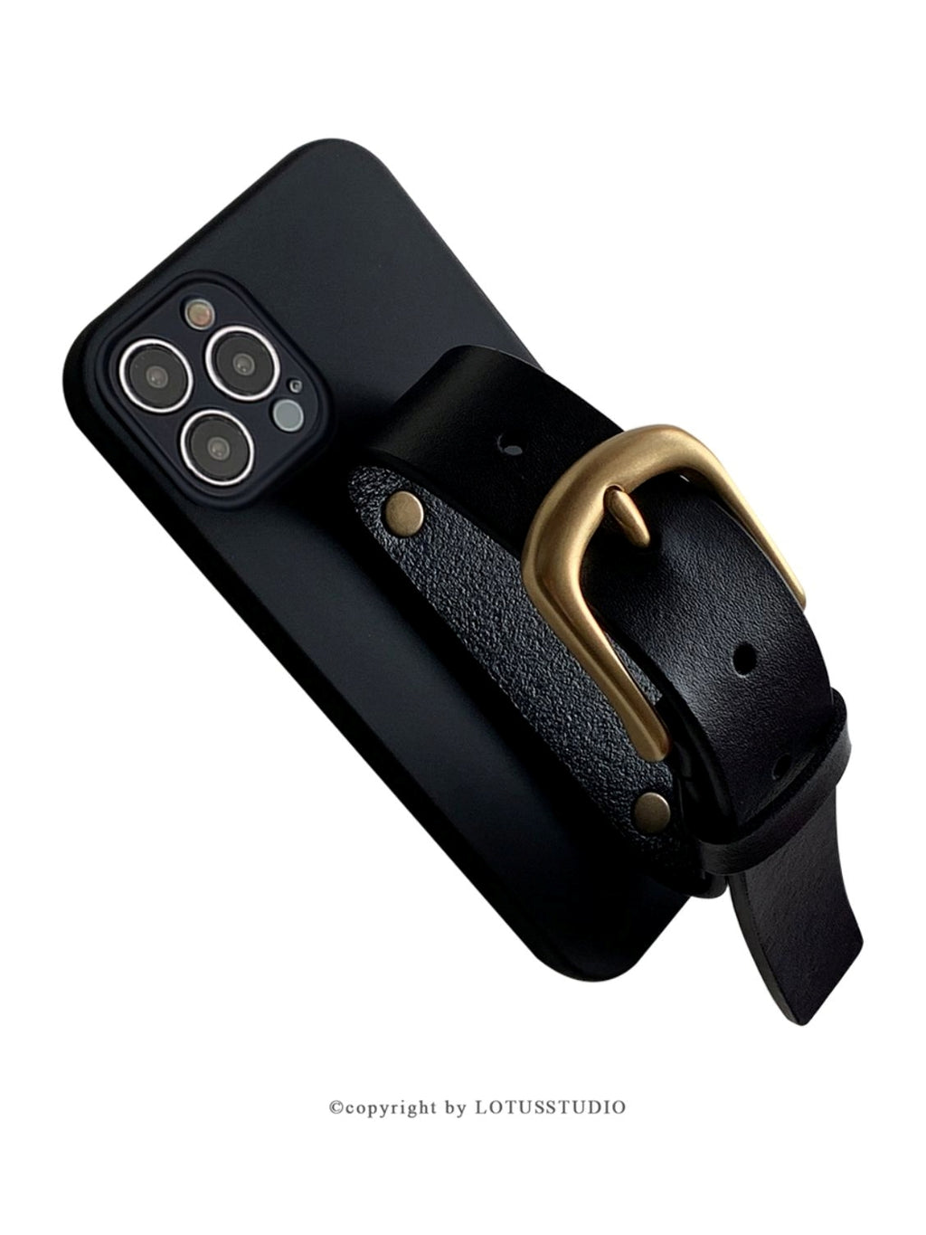 牛皮腕帶適用於 iPhone 手機殼_BDHL7858