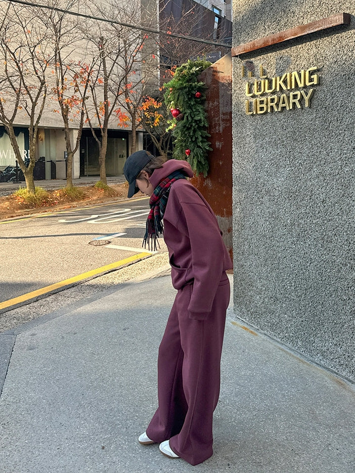 Sweat Hooded Tops Or Round-Neck Tops Or Pants_BDHL8044