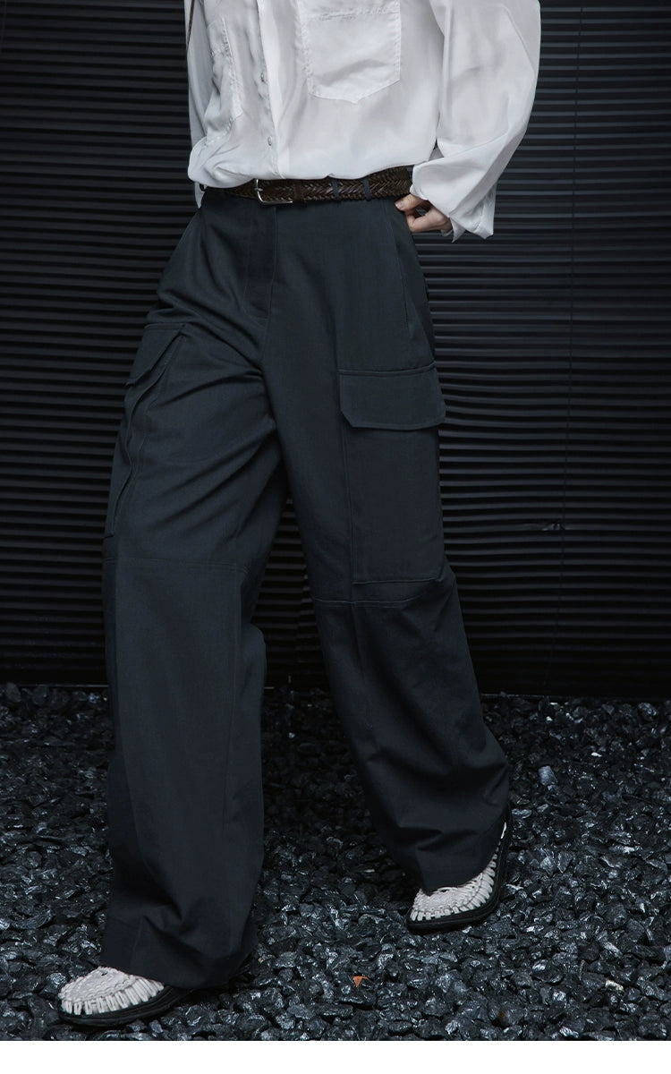 Cargo Casual Wide Pants_BDHL5913