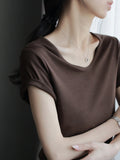 Thin Round Neck Tops_BDHL7576