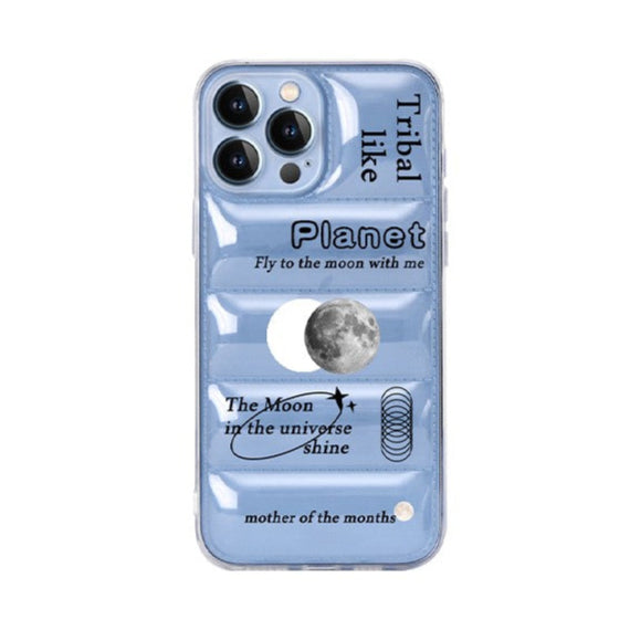 Original Planet Design Transparent Soft Shell Air iPhone Case_HL3259