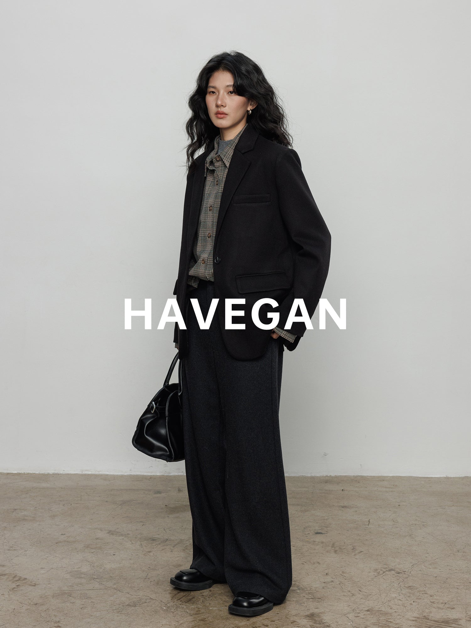 抓絨西裝外套_BDHL7969