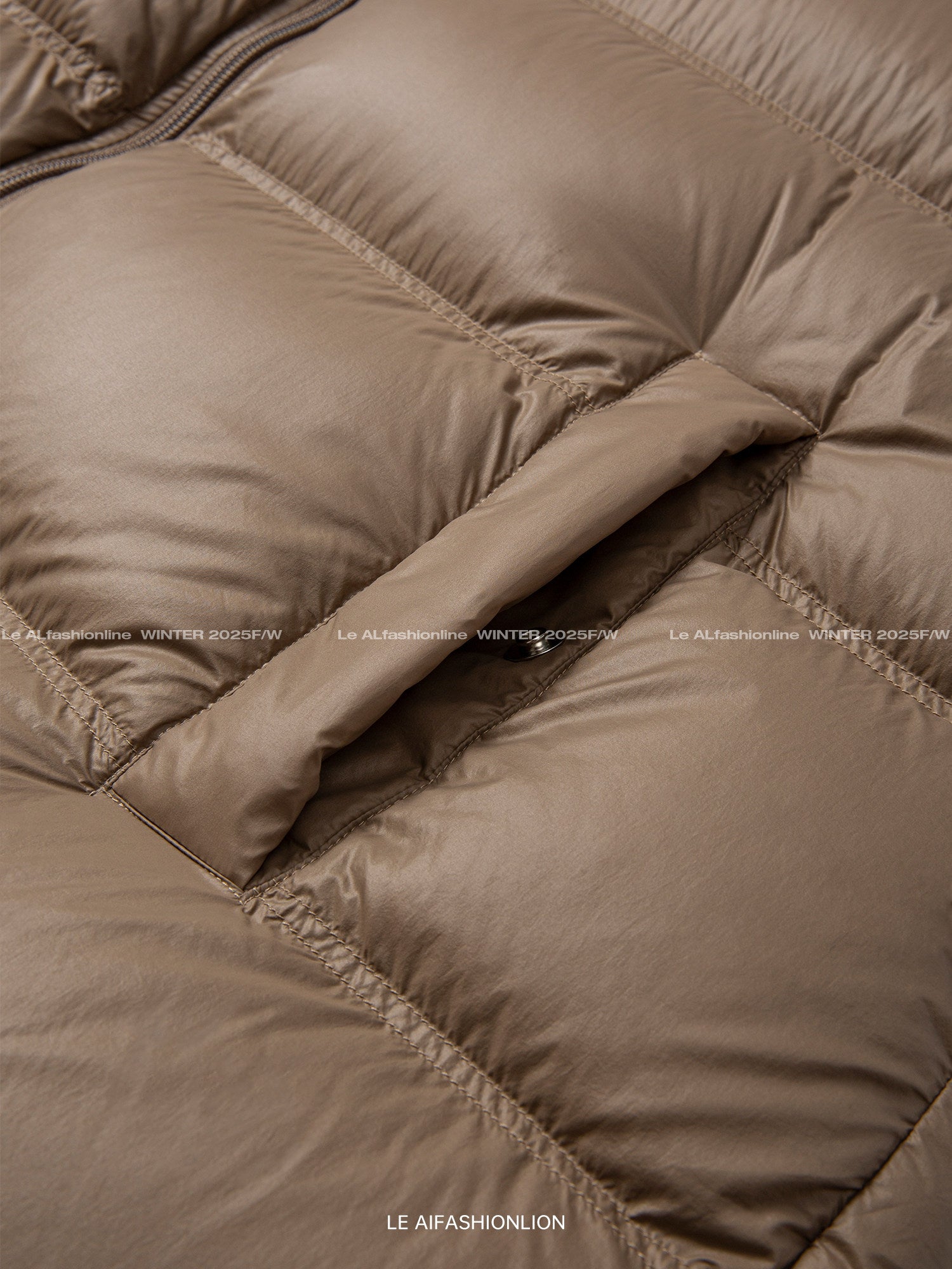 立領羽絨背心外套_BDHL8052