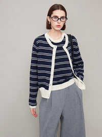 Striped Vest Or Cardigan_BDHL6612