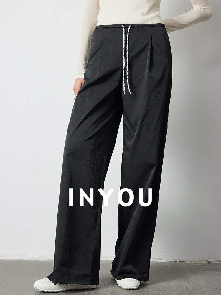 Retro Drawstring Straight Pants_BDHL6400