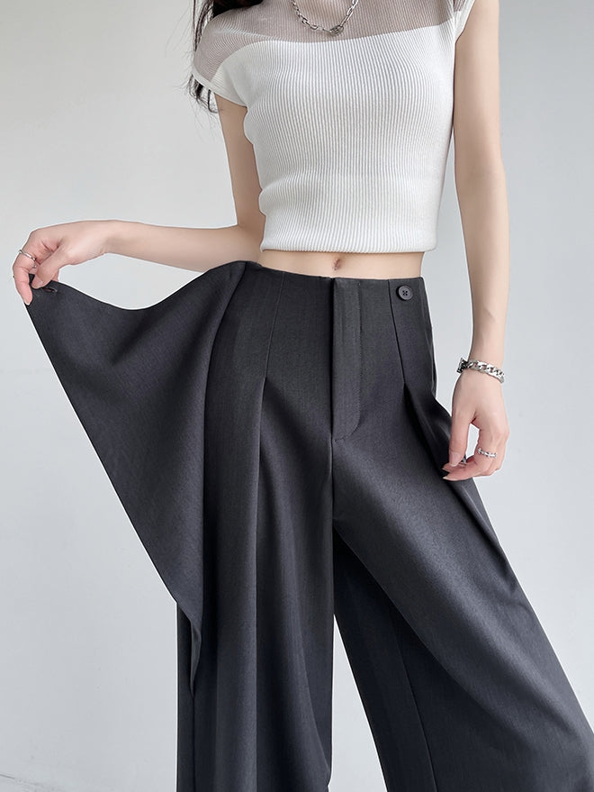 Two-Piece Straight Mop Pants_BDHL7226