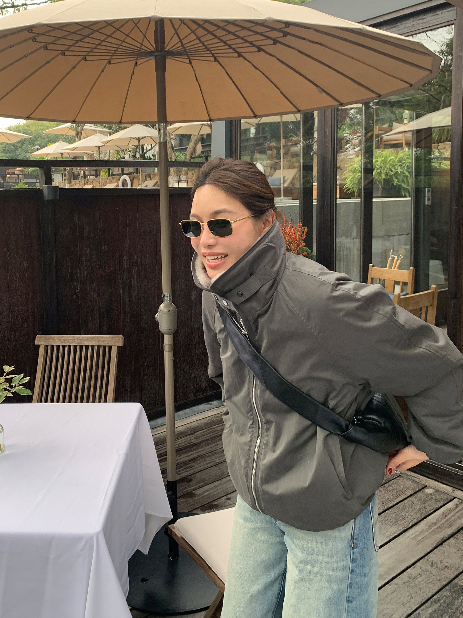 Reversible Faux Fur Parka Jacket_BDHL8180