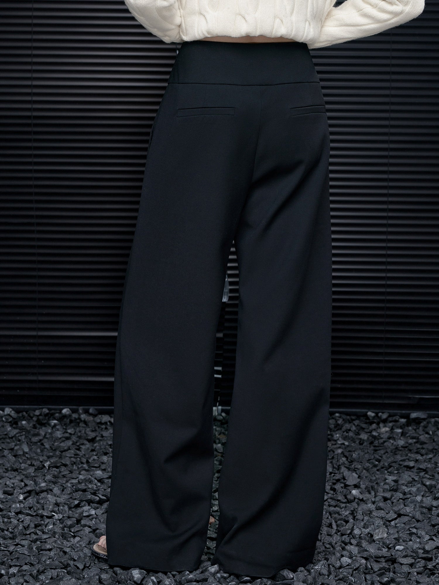 寬腿直筒褲_BDHL8073