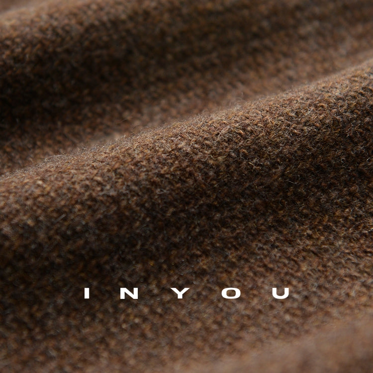 無領蓬鬆長外套_BDHL7909