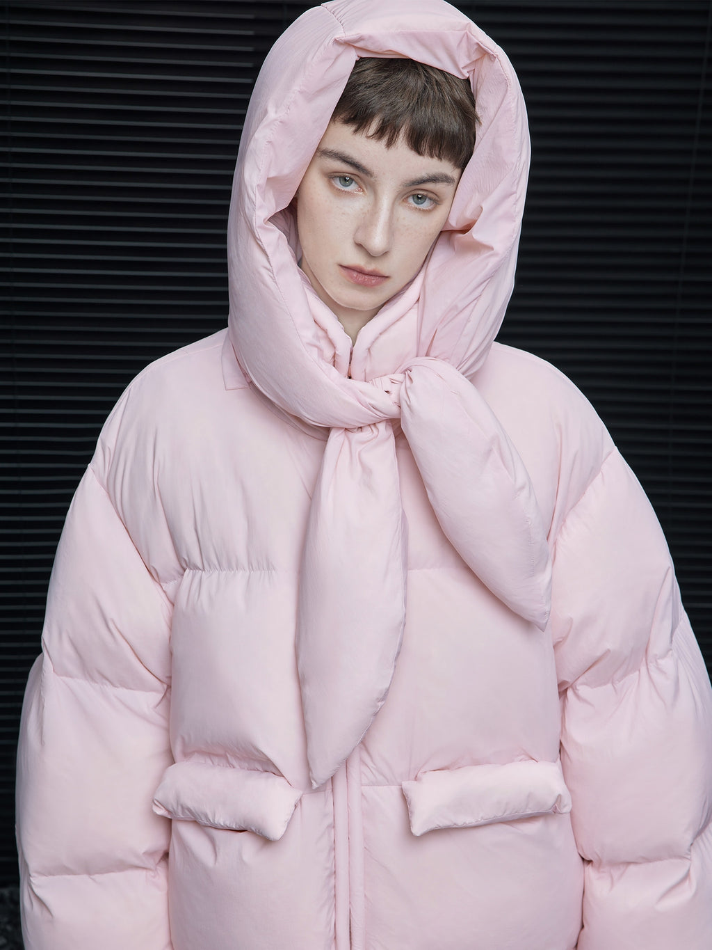 中長連帽羽絨外套_BDHL8072