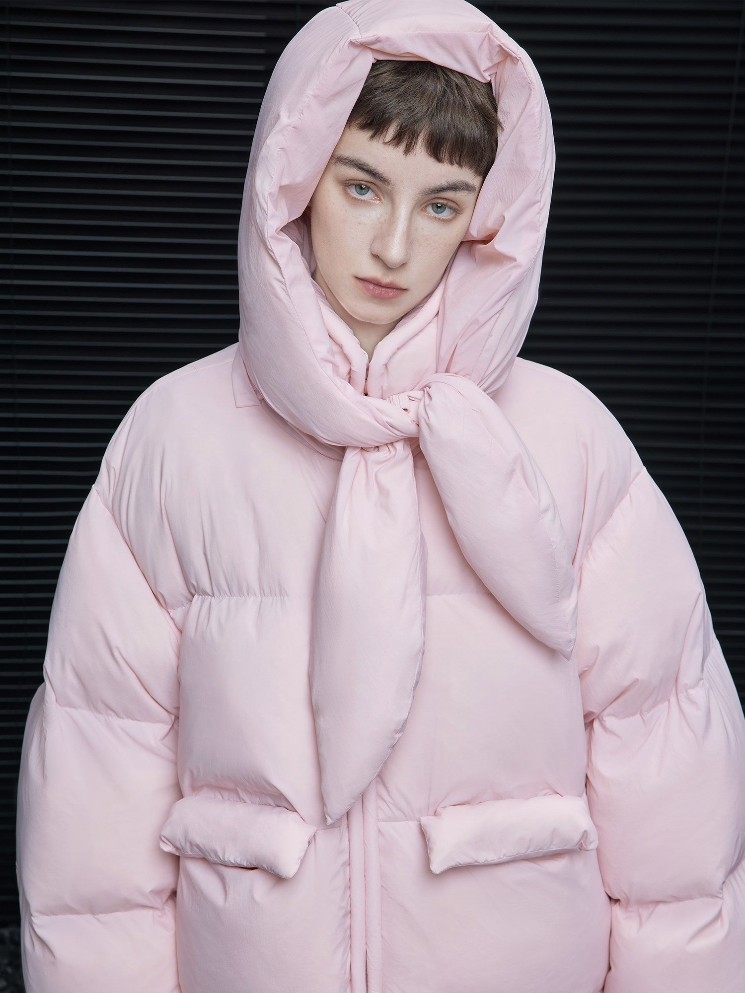 中長連帽羽絨外套_BDHL8072