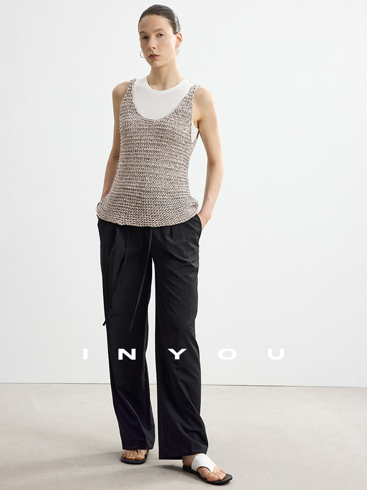 Layered Hollow Suspender Vest_BDHL7592
