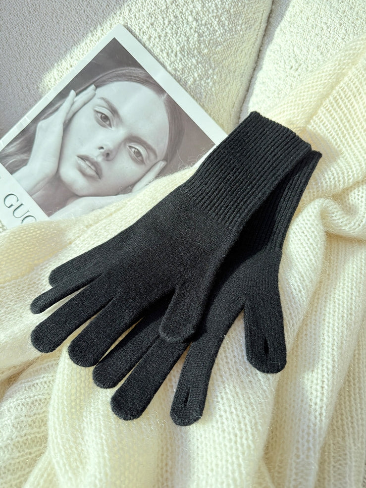 Knitted Short Scarf Or Gloves_BDHL8049