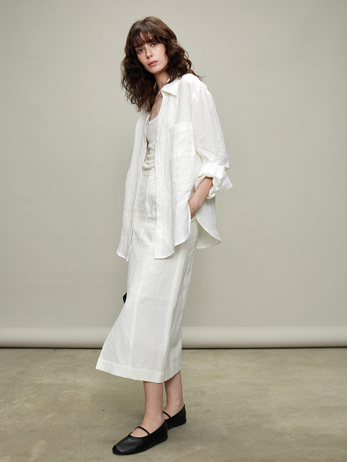 Thin Long-Sleeved Shirts or Wide Pants_BDHL6329