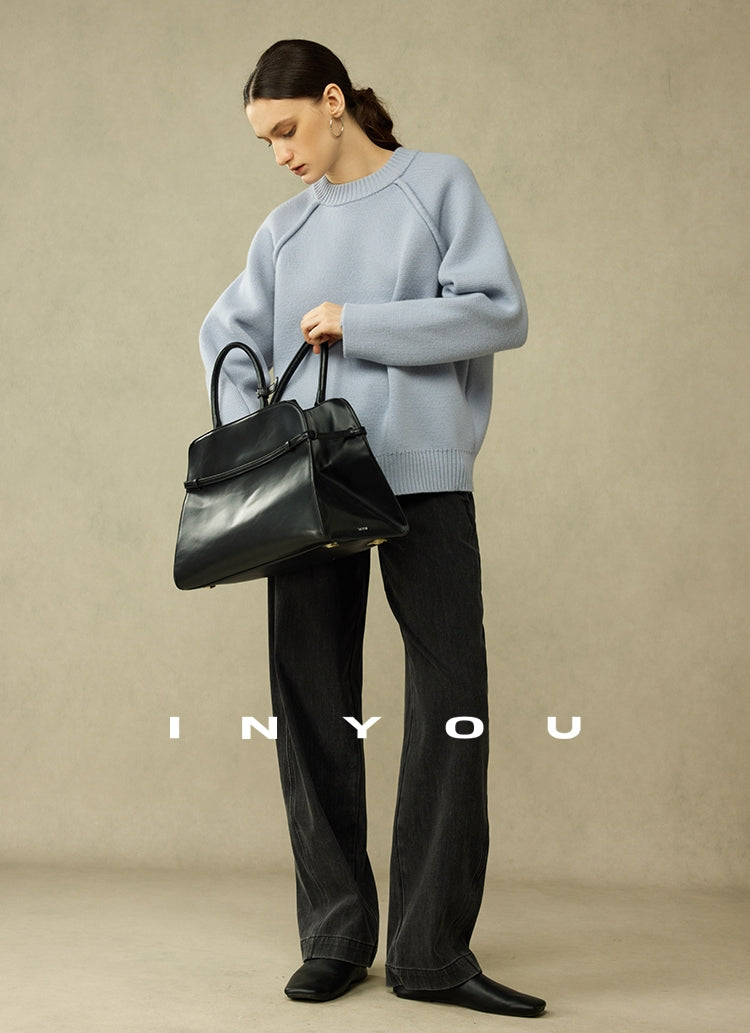 Thick Leg-Of-Matton Sleeve Knit_BDHL6789