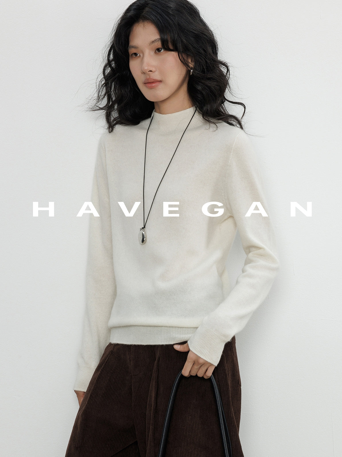 半高領針織上衣_BDHL7885