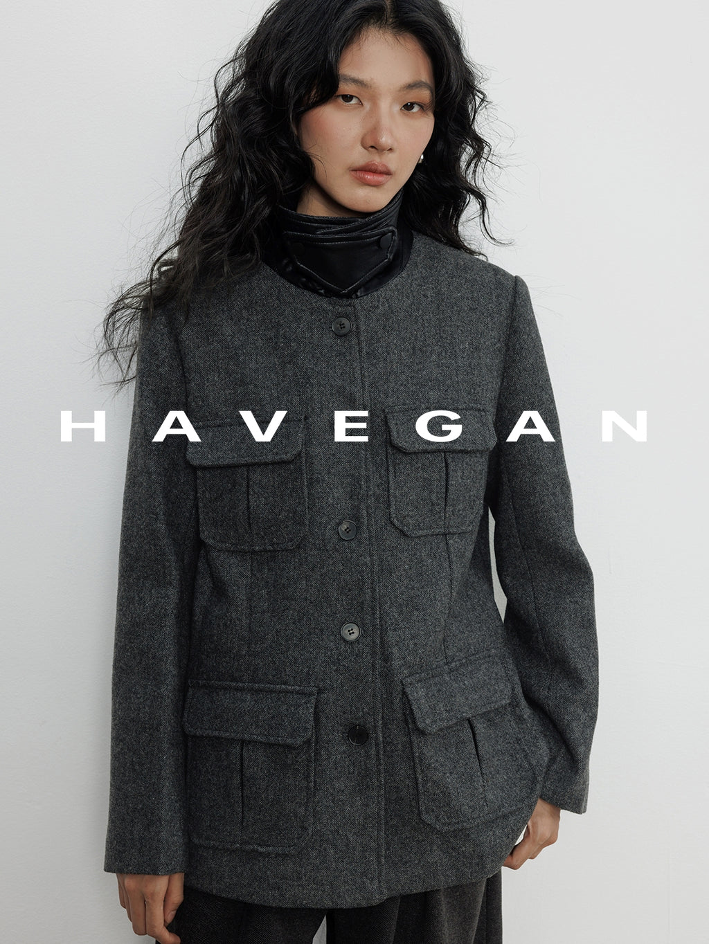 翻領中長版大衣_BDHL7888