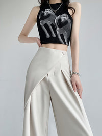 Two-Piece Straight Mop Pants_BDHL7226