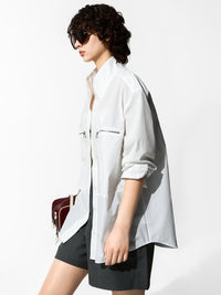 Design Collar Long-Sleeved Shirt_BDHL7003