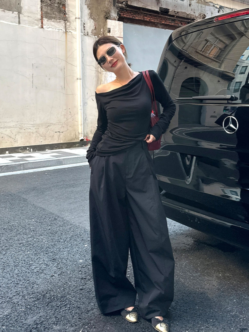 Wide Straight-Leg Pants_BDHL7925