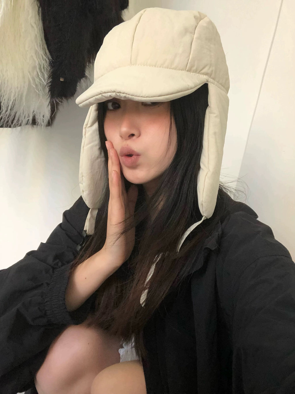 加厚護耳飛行員帽_BDHL8483