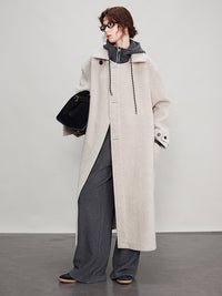 Side Button Small Lapel Coat_BDHL6686