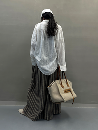 Loose-Fitting Striped Pants_BDHL7252