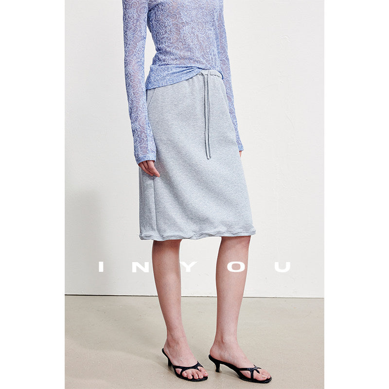T-Shirt & Midi Skirt Set_BDHL8398