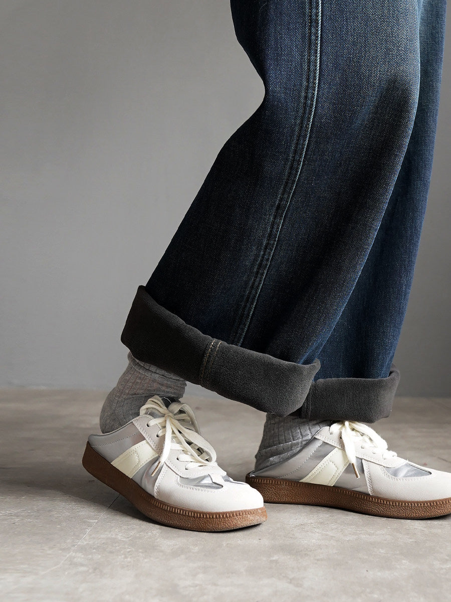 Lined Straight-Leg Denim Pants_BDHL8130